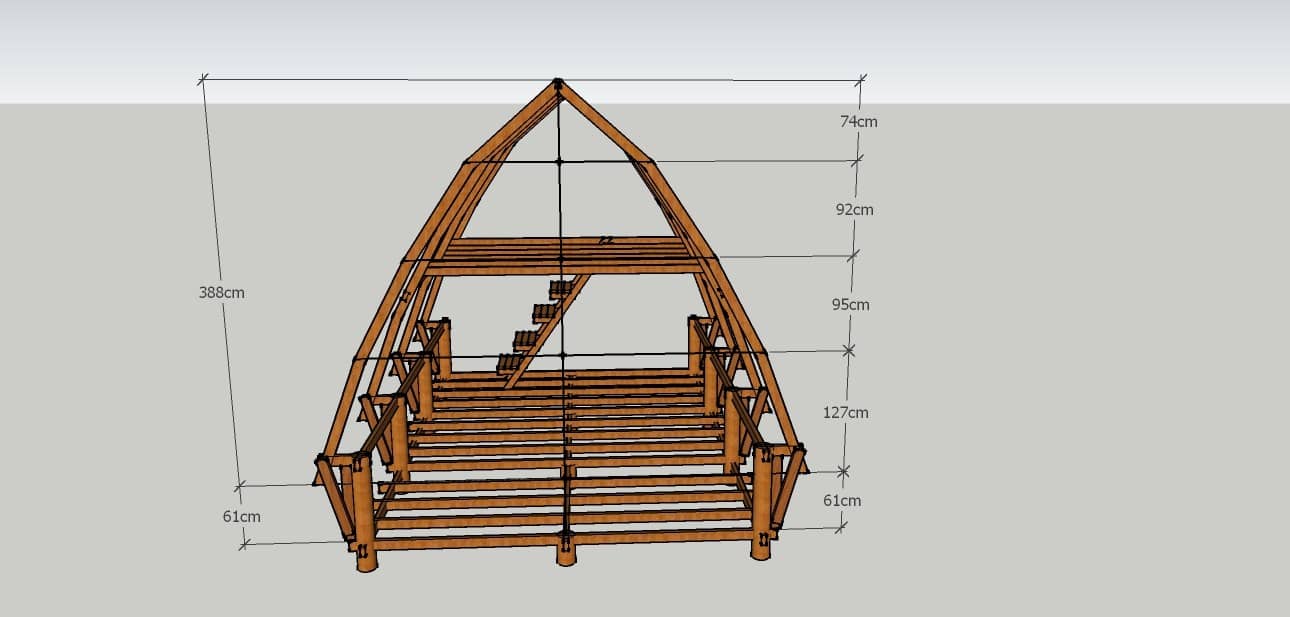 prefab wooden house